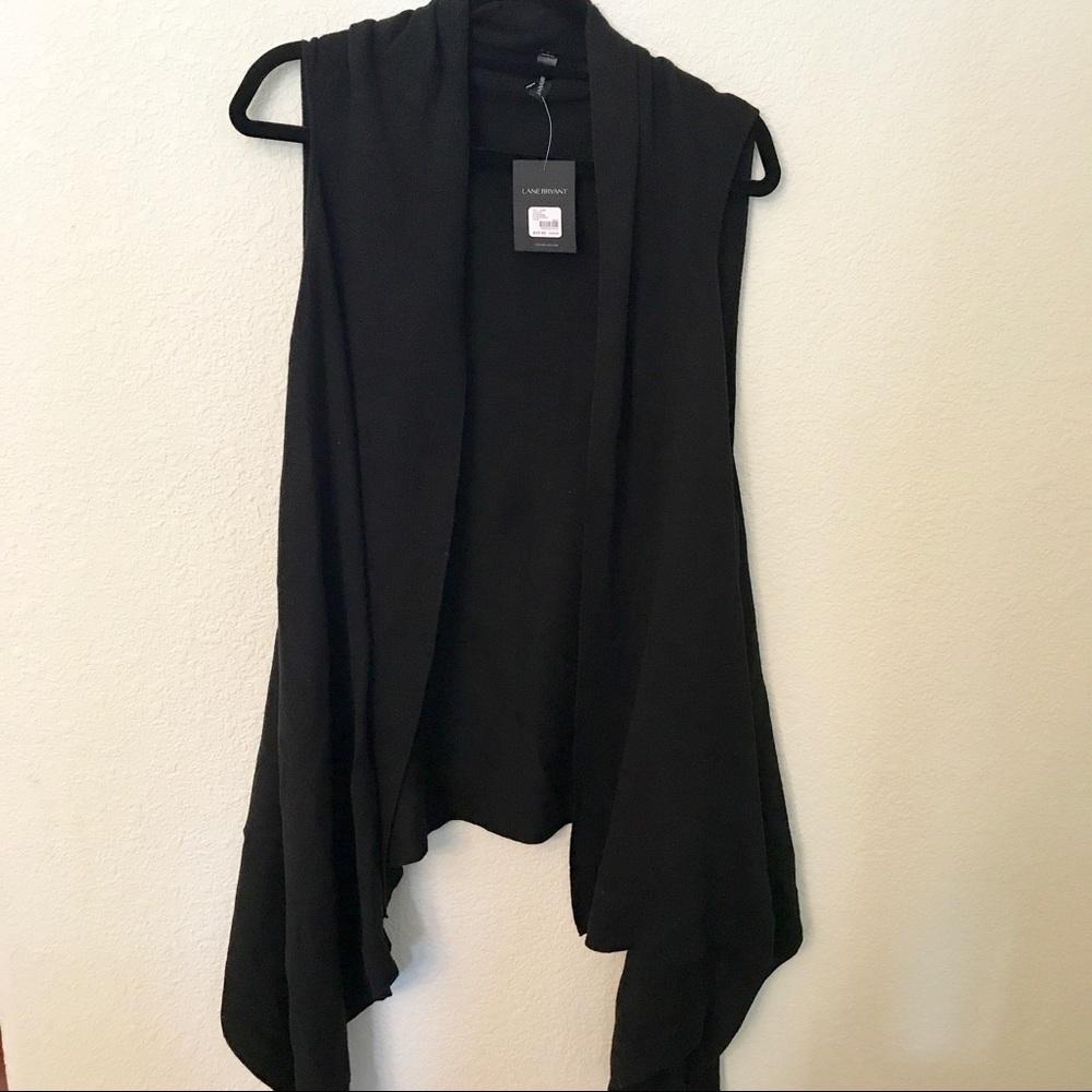 Sleeveless Asymmetrical Knit Vest